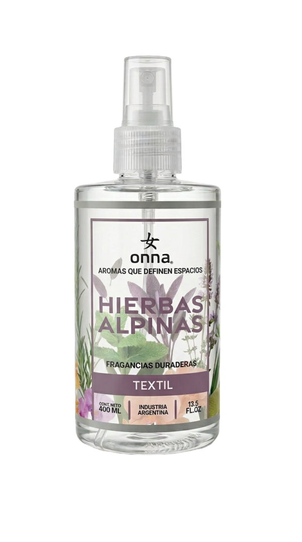 TEXTIL - 250 - HIERBAS ALPINAS Hierbas Alpinas